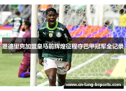 恩德里克加盟皇马前辉煌征程夺巴甲冠军全记录 恩德里克加盟皇马前辉煌征程夺巴甲冠军全记录